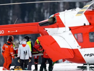 Michelle Gisin po grdem padcu in težkih poškodbah takoj na operacijo