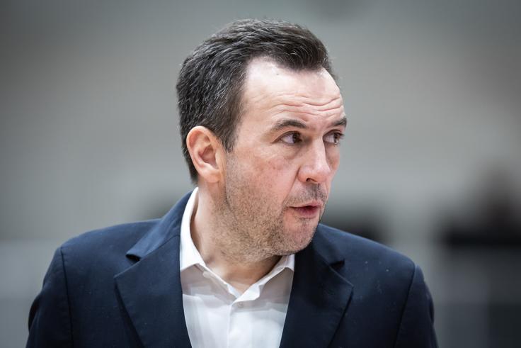 "Zavedali smo se, da so tekmeci najboljših ekip na svetu. Niso imeli veliko čistih priložnosti, bili smo blizu," je bil zadovoljen Horvat. | Foto: Jure Banfi