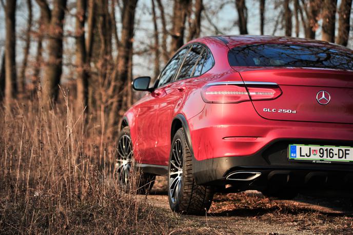 Mercedes-Benz GLC coupe - fotogalerija testnega vozila | Foto Ciril Komotar