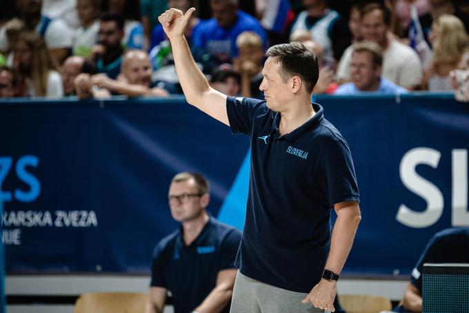 Sekulić je bil zadovoljen s predstavo proti Estoniji. Nov test bo v nedeljo proti Nemčiji. | Foto: Blaž Weindorfer/Sportida