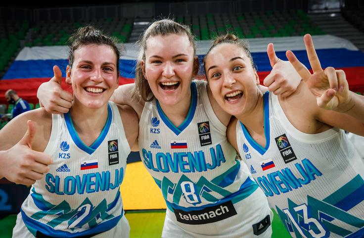 Slovenke so bile v kvalifikacijah neporažene. | Foto: Vid Ponikvar