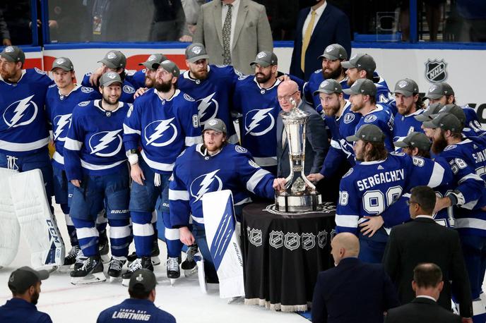 Tampa Bay Lightning | Hokejisti Tampa Bay Lightning so prvaki vzhodne konference v ligi NHL. | Foto Guliverimage