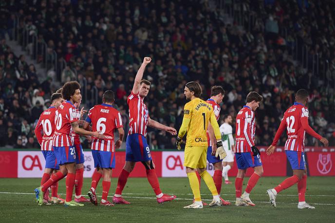 Elche Atletico | Alexander Sorloth je k zmagi Atletica Madrida prispeval dva gola. | Foto Guliverimage