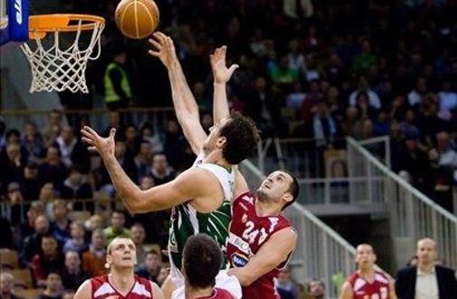 Olimpija do tesne zmage v Beogradu