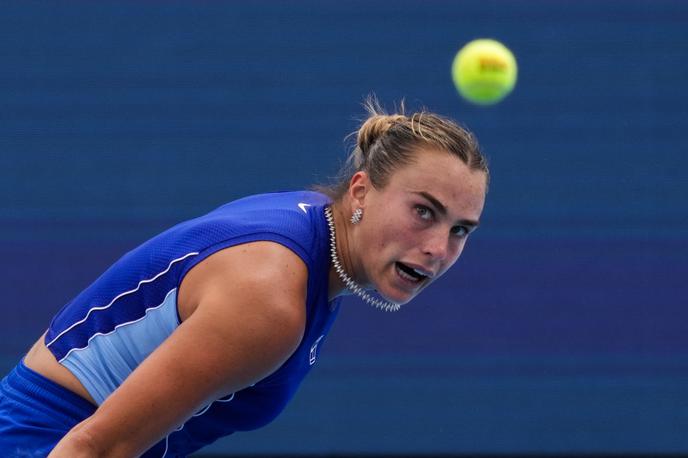 Arina Sabalenka | Arina Sabalenka je obstala v osmini finala. | Foto Reuters