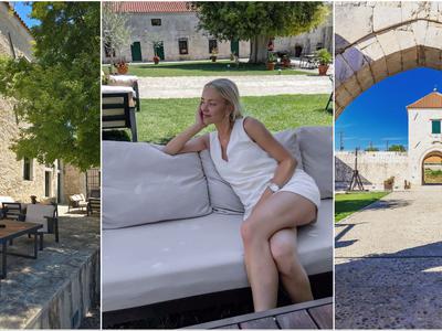 Kaja Vidmar razkazala luksuzni hotel, ki ga ima v Dalmaciji njen zaročenec