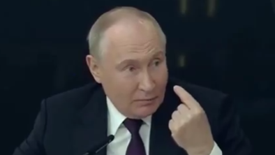 Razburjeni Putin zmerjal prisotne in grozil z jedrskim orožjem  #vide
