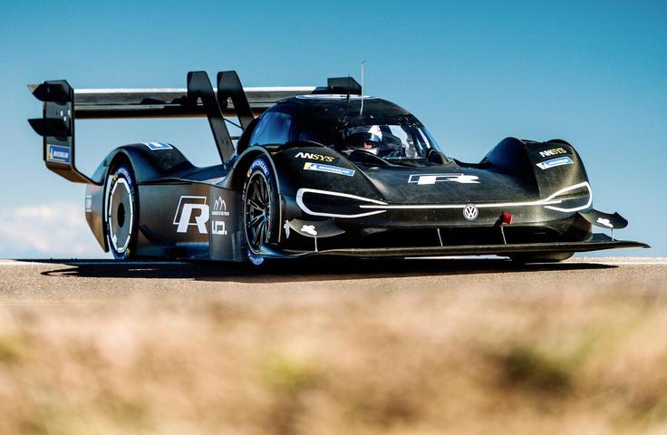 Romain Dumas in Volkswagnov električni prototip ID.R. | Foto: Volkswagen