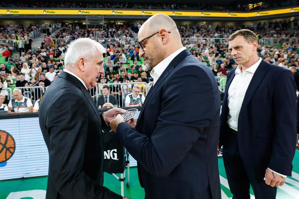 Željko Obradović s posebno pohvalo na račun ljubljanskega stratega