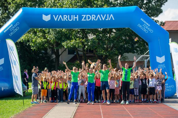 Množični tek | Atletska zveza Slovenije je tudi letos pripravila množično akcijo, s katero spodbuja otroke k prvim atletskim korakom. | Foto Peter Kastelic/AZS
