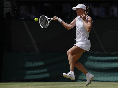 Iga Swiatek sploh prvič polfinalistka Wimbledona