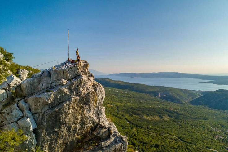 Neprecenljiv razgled kot nagrada | Foto: TZ Crikveniško-vinodolska riviera