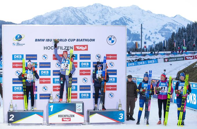 Najboljša šesterica na sprintu v Hochfilznu. | Foto: Guliverimage/Vladimir Fedorenko