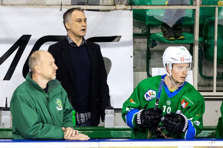 Jure Vnuk ostaja trener Olimpije, njegov pomočnik bo še naprej Matej Hočevar. | Foto: Matic Klanšek Velej/Sportida