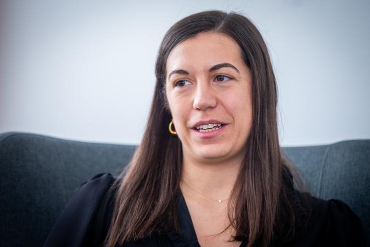 Direktorica družbe Glovo Slovenija Ana Fraile
 | Foto: Gaja Hanuna