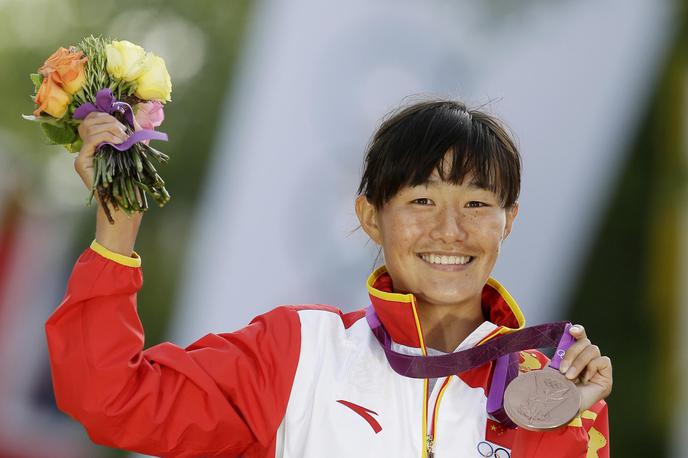 Qieyang Shenjie | Qieyang Shenjie je leta 2012 pritekla na tretje mesto, po diskvalifikaciji dveh Rusinj pa je zdaj prejela olimpijsko zlato. | Foto Guliverimage