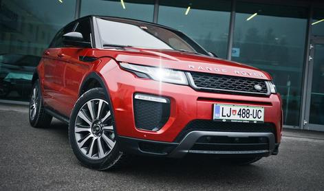 Range Rover evoque – modni lord bo ponovno osvajal tudi v Sloveniji