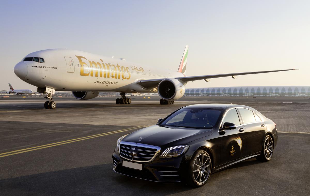 Emirates boeing 777 Mercedes | Foto Mercedes-Benz