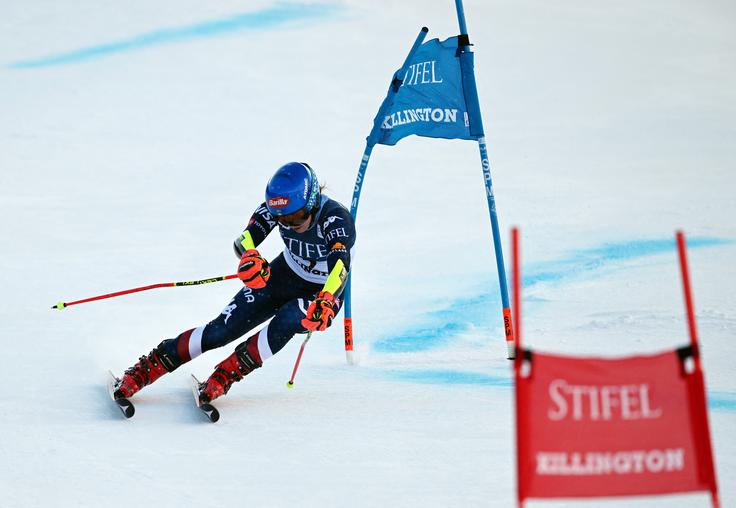 Največ je trenirala veleslalom. | Foto: Reuters