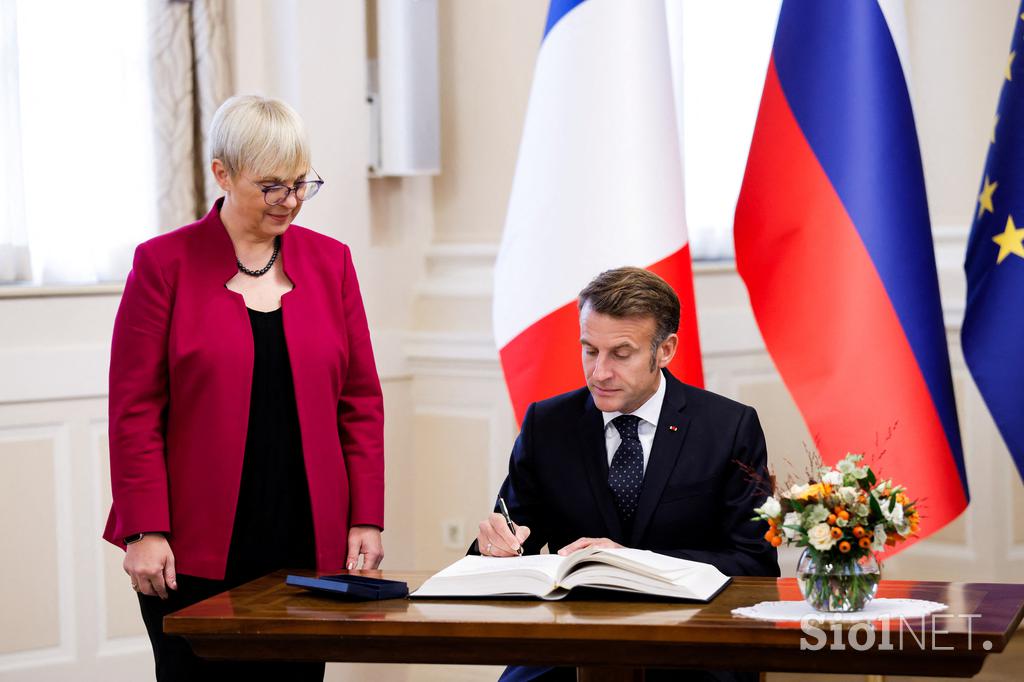 Emmanuel Macron, Nataša Pirc Musar