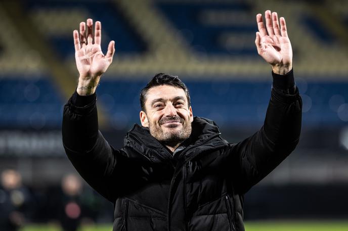 konferenčna liga NK Celje AEK Albert Riera | Albert Riera je po zmagi nad Aekom sijal od sreče in zadovoljstva. | Foto Jure Banfi