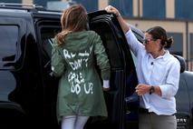 Melania Trump, jakna