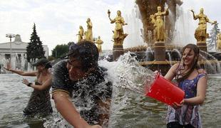 V Moskvi rekordnih 25 stopinj Celzija