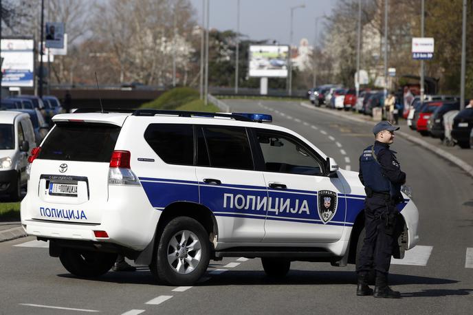 Policija Srbija | Na policiste so izstrelili več strelov. | Foto Reuters