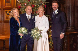 Oženil se je oče Davida Beckhama: nova žena je bogatašinja