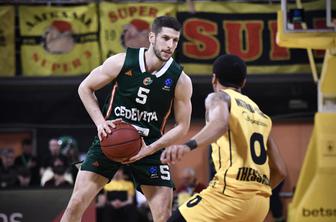 Cedevita Olimpija za konec leta odpihnila Aris