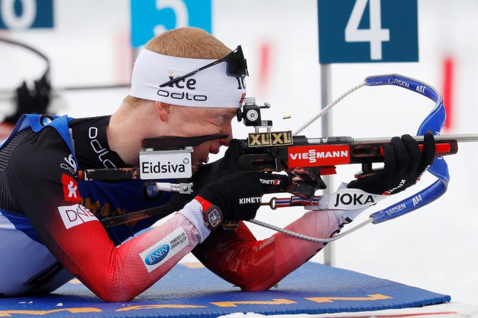 Johannes Thingnes Boe | Johannes Thingnes Boe je zmagal še osmič v sezoni. | Foto Reuters