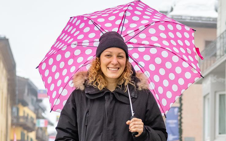 Ilka Štuhec je naziv najboljše slovenske športnice osvojila leta 2017, potem ko je v sezoni 2016/2017 osvojila naslov svetovne smukaške prvakinje in zmagovalke posebne razvrstitve v smuku. | Foto: Sportida