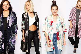 Trend s tedna mode: kimono namesto plašča