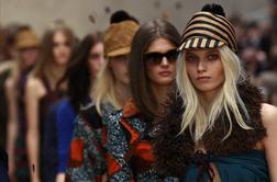 FOTO: Burberry navdušil na tednu mode v Londonu