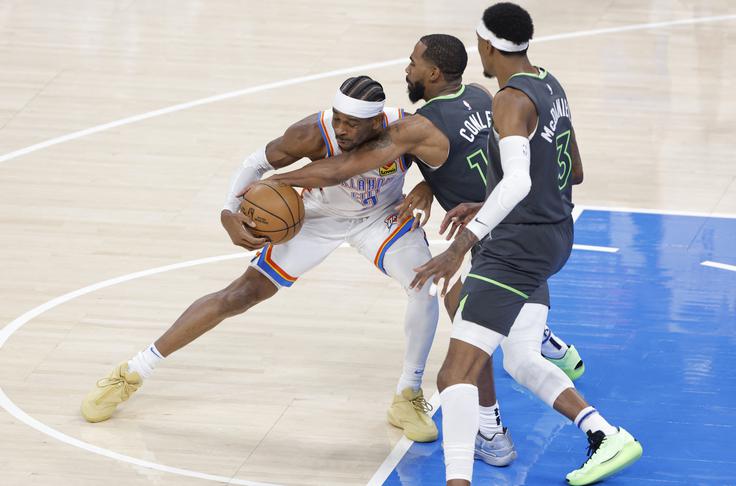 Oklahoma City Thunder : Minnesota Timberwolves Shai Gilgeous-Alexander | Foto: Reuters
