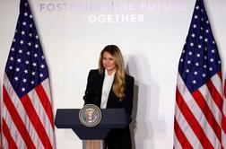 Urška Bačovnik Janša po srečanju z Melanio Trump: Pogovarjali sva se v slovenščini