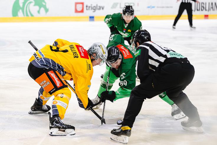 HK Olimpija : Vienna Capitals | Foto: Nik Bertoncelj