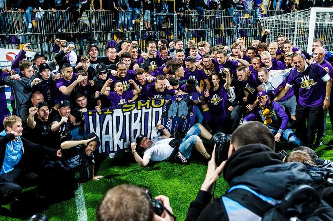 Navijači Maribora so Zahoviću vedno stali ob strani. | Foto: Grega Valančič/Sportida