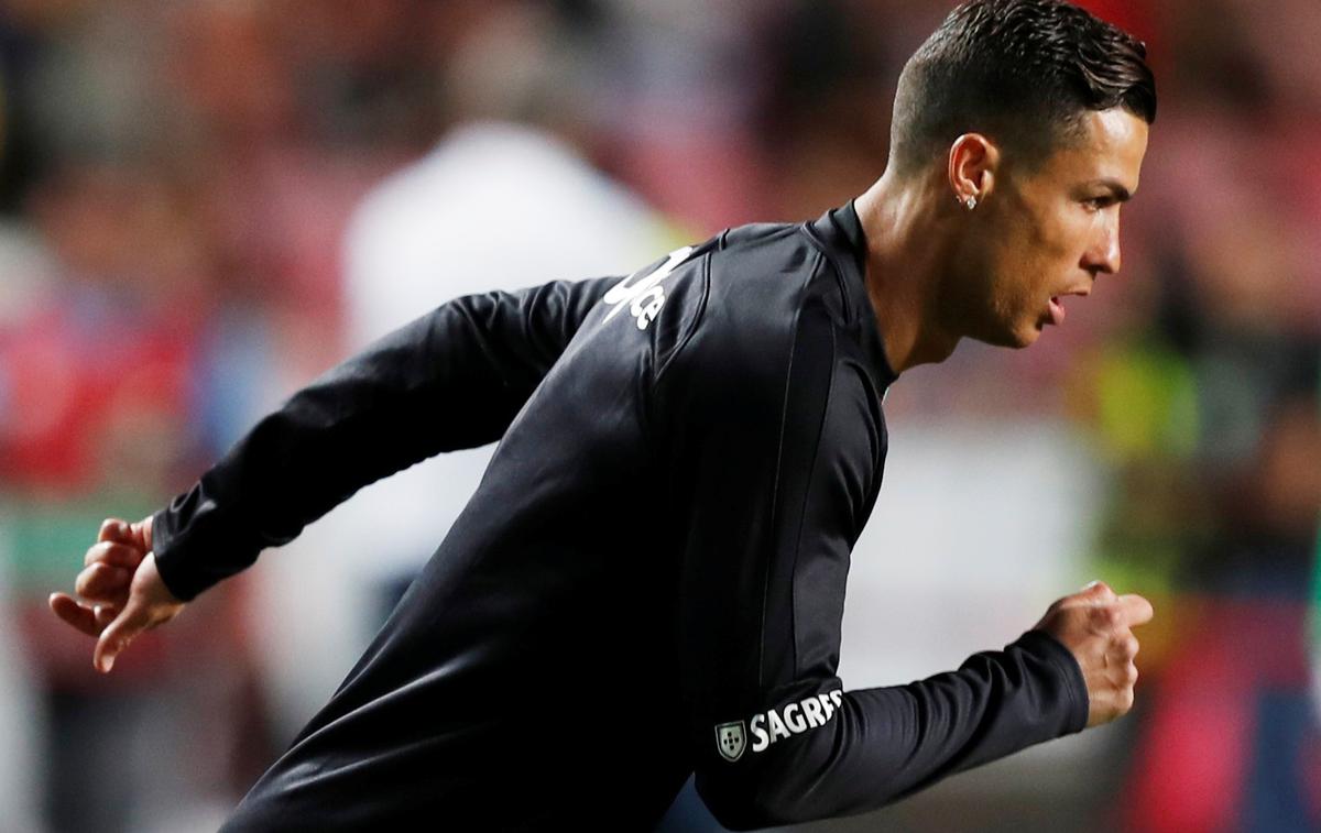 Cristiano Ronaldo | Vse kaže, da bo Cristiano Ronaldo Juventusu lahko pomagal na prvi tekmi četrtfinala lige prvakov proti Ajaxu. | Foto Reuters