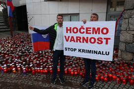 Protestni shod Novo mesto