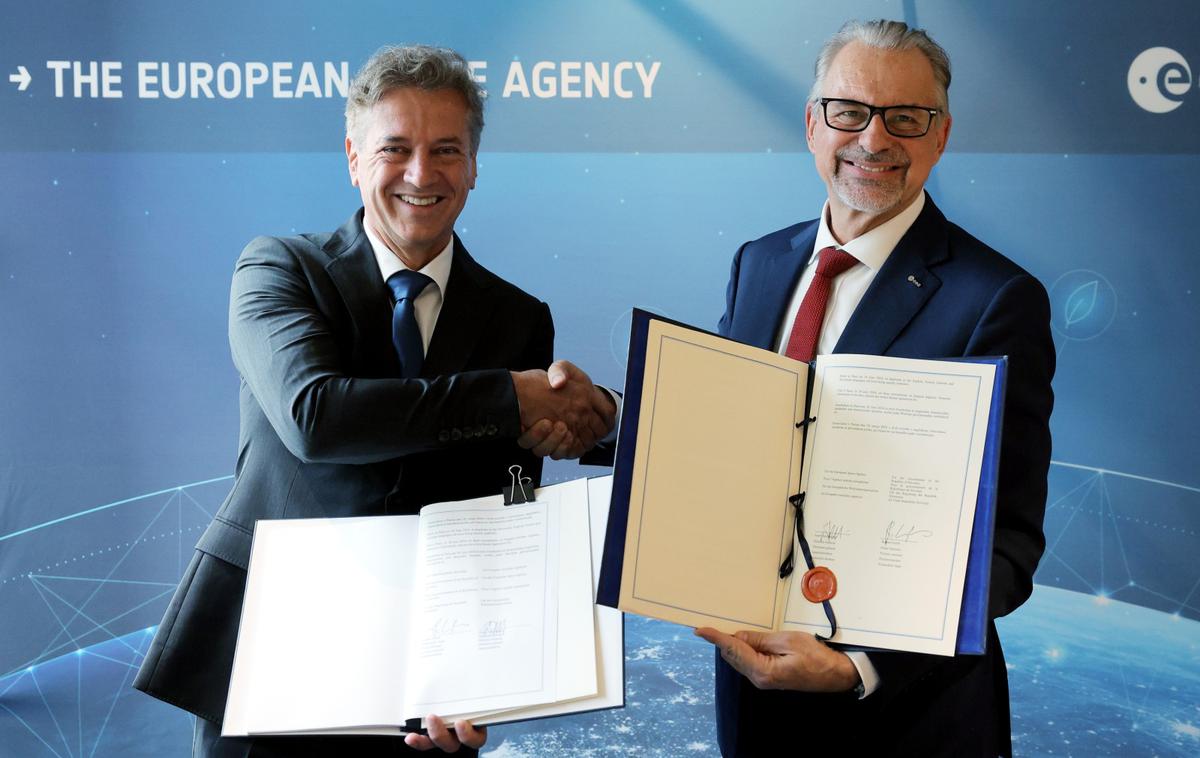 Robert Golob | Slovenija bo polnopravna članica Ese postala po izteku veljavnega pridružitvenega sporazuma 1. januarja 2025. | Foto STA