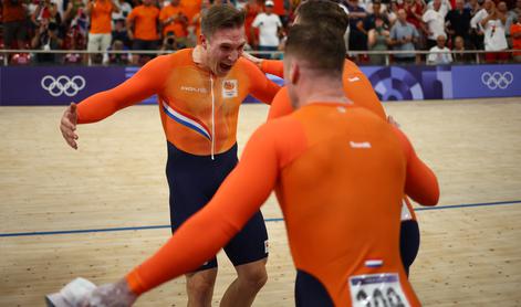 Svetovni rekord nizozemskih kolesarjev na olimpijskih igrah