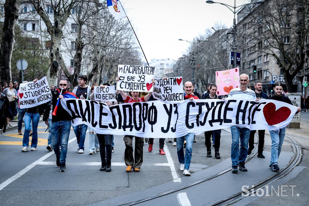 Protesti Beograd 15.03