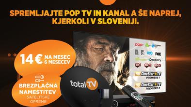 Pri Telemachu sta POP TV in Kanal A na voljo v vsakem kotičku Slovenije