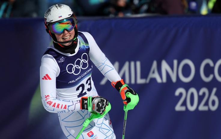 Petra Vlhova je bila 20. | Foto: Reuters