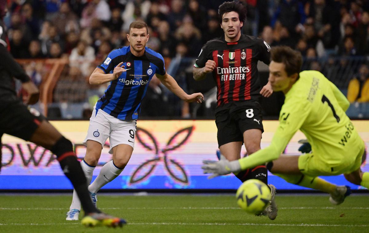 Inter Milan Edin Džeko | Edin Džeko je zadel za vodstvo Interja 2:0. | Foto Guliver Image