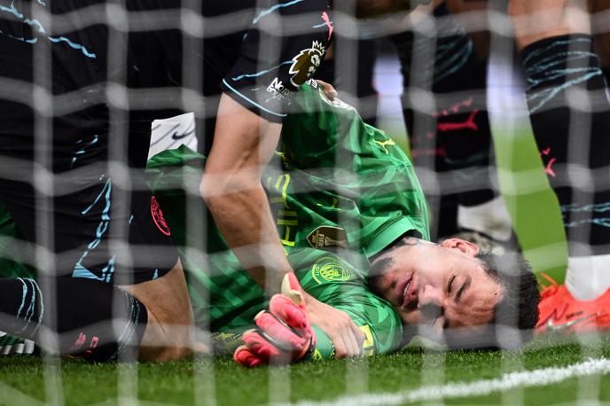 Ederson, Manchester City | Ederson se je poškodoval na torkovi tekmi s Tottenhamom. | Foto Reuters