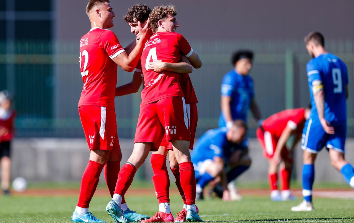 Slovan Gorica | Nogometaši Slovana so na Kodeljevem premagali drugouvrščeno Gorico s 3:1. Primorci so po prvem polčasu vodili z 1:0, nato pa je sledil preobrat Moščanov. | Foto Aleš Fevžer