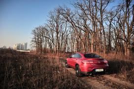 Mercedes-Benz GLC coupe - fotogalerija testnega vozila