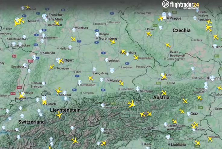 letala, droni, letališče, Munchen | Foto: Reuters